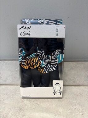 NWT Goody x Morgan Harper Nichols Heatless Curling Set Satin Curler & Clip